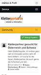 Mobile Screenshot of kletterportal.de